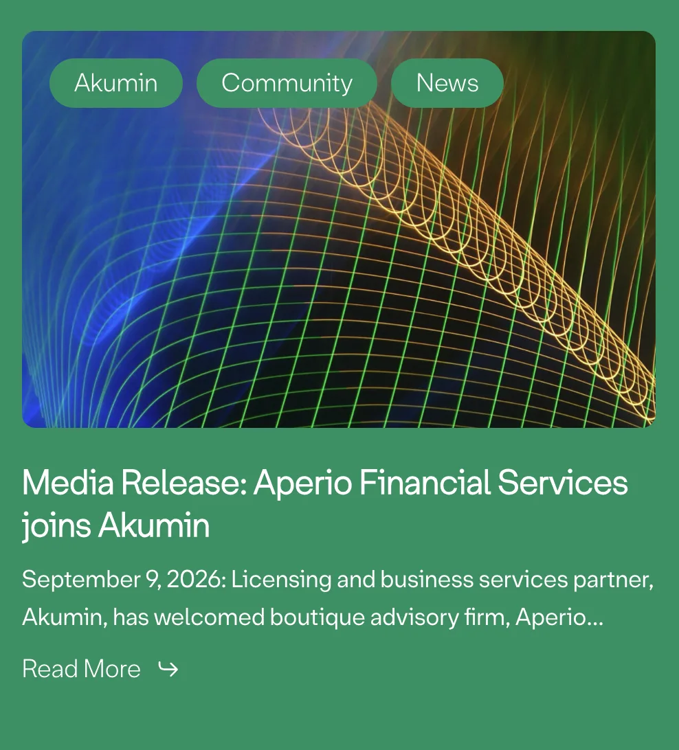 Akumin website — news card, media release