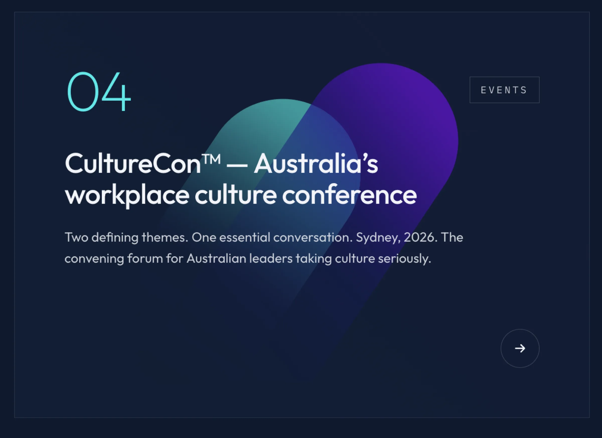 Events — CultureCon™, Australia's workplace culture conference