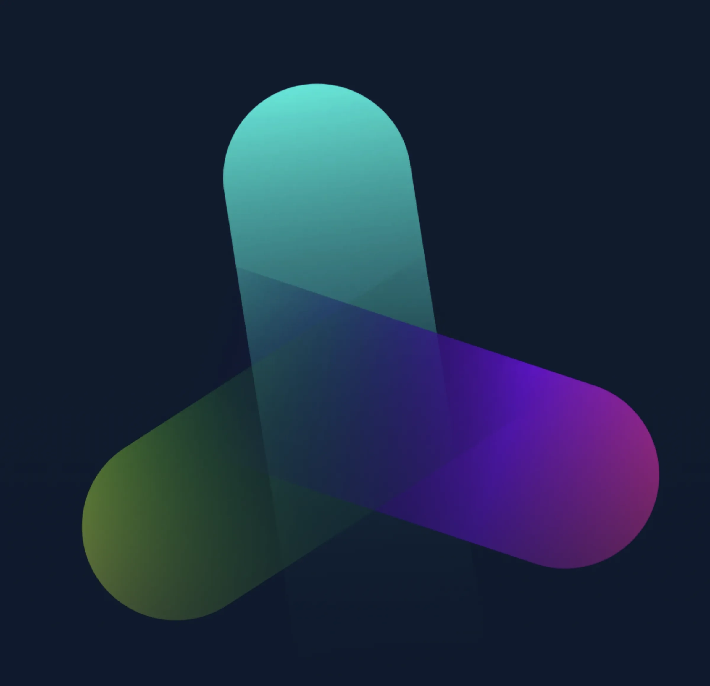 The Culture Institute's gradient brand shapes