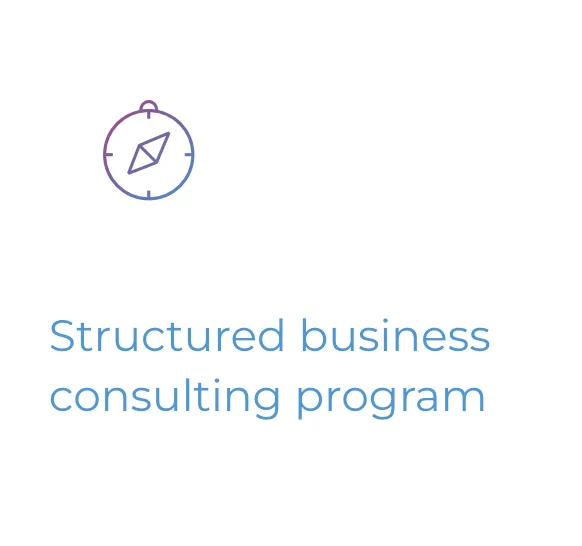 Entireti Alliances website — structured business consulting program card