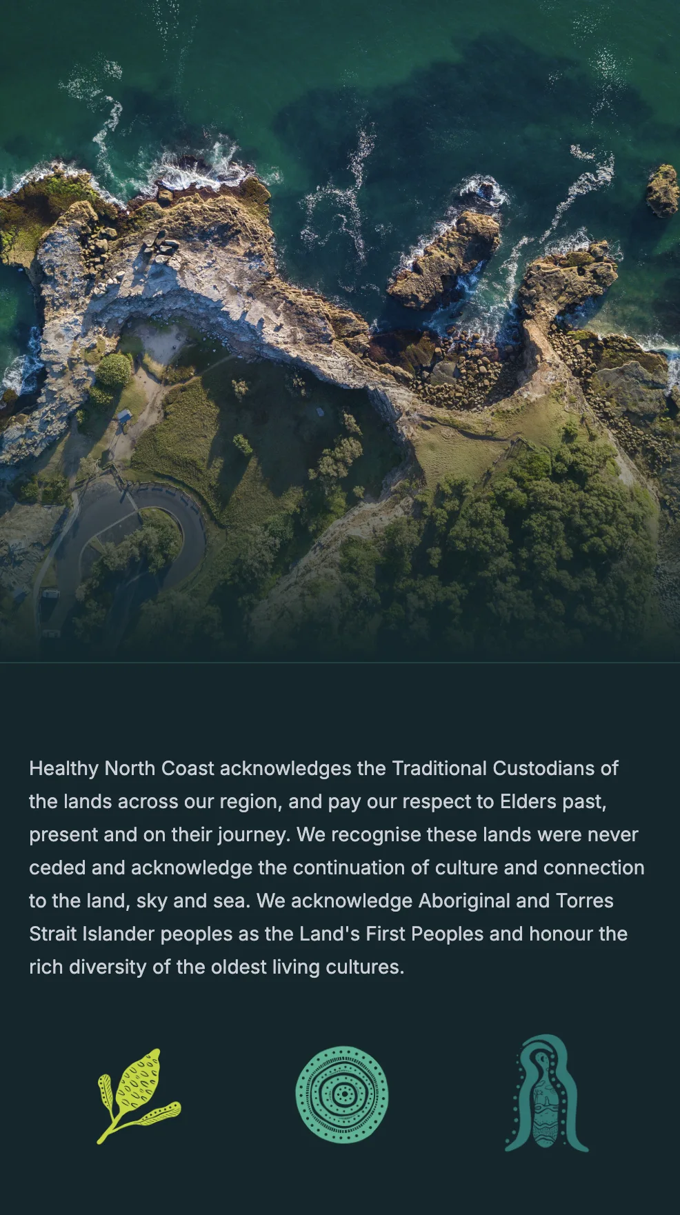 Mobile — Acknowledgement of Country