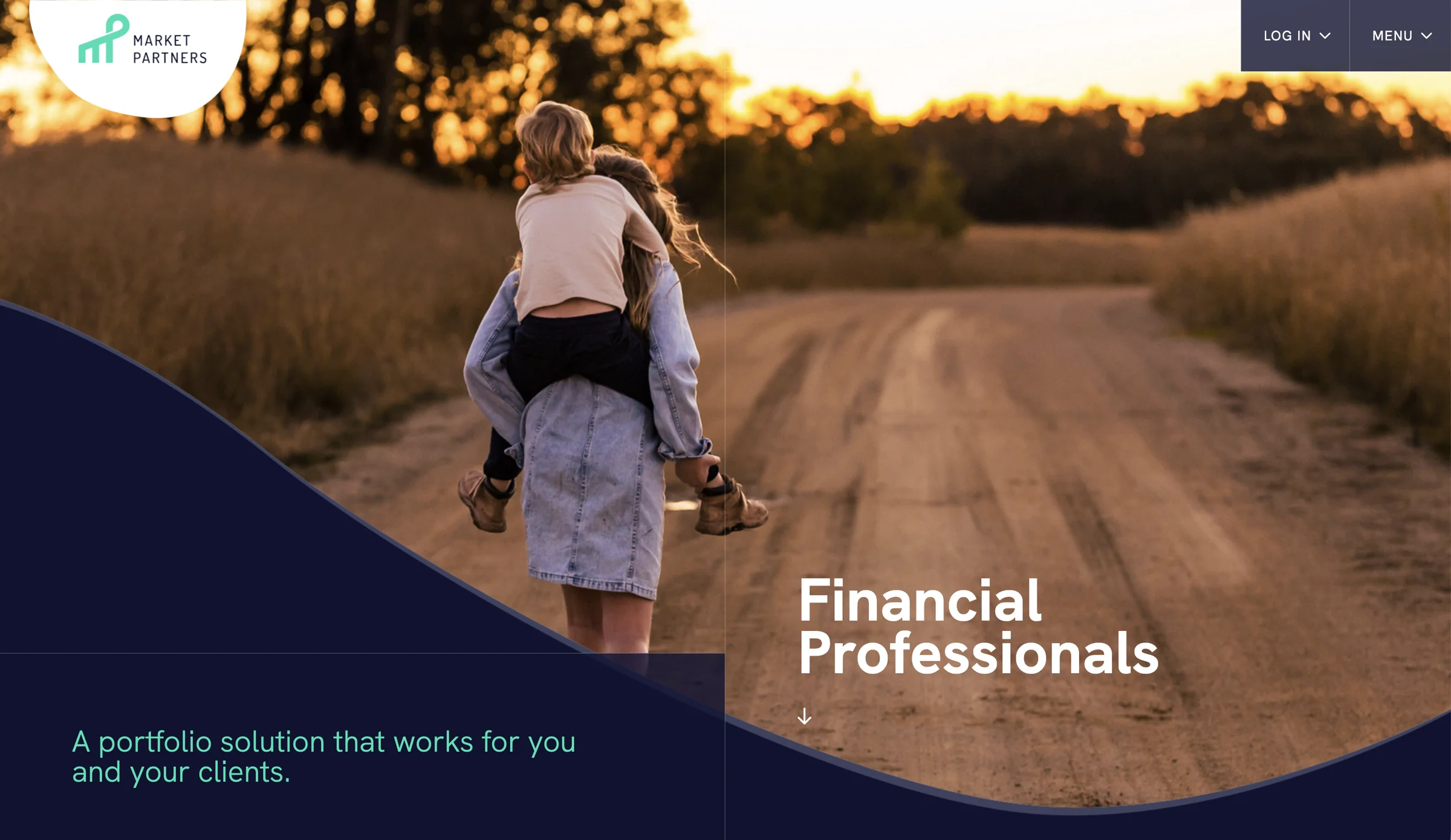 Financial professionals — a portfolio solution for advisers