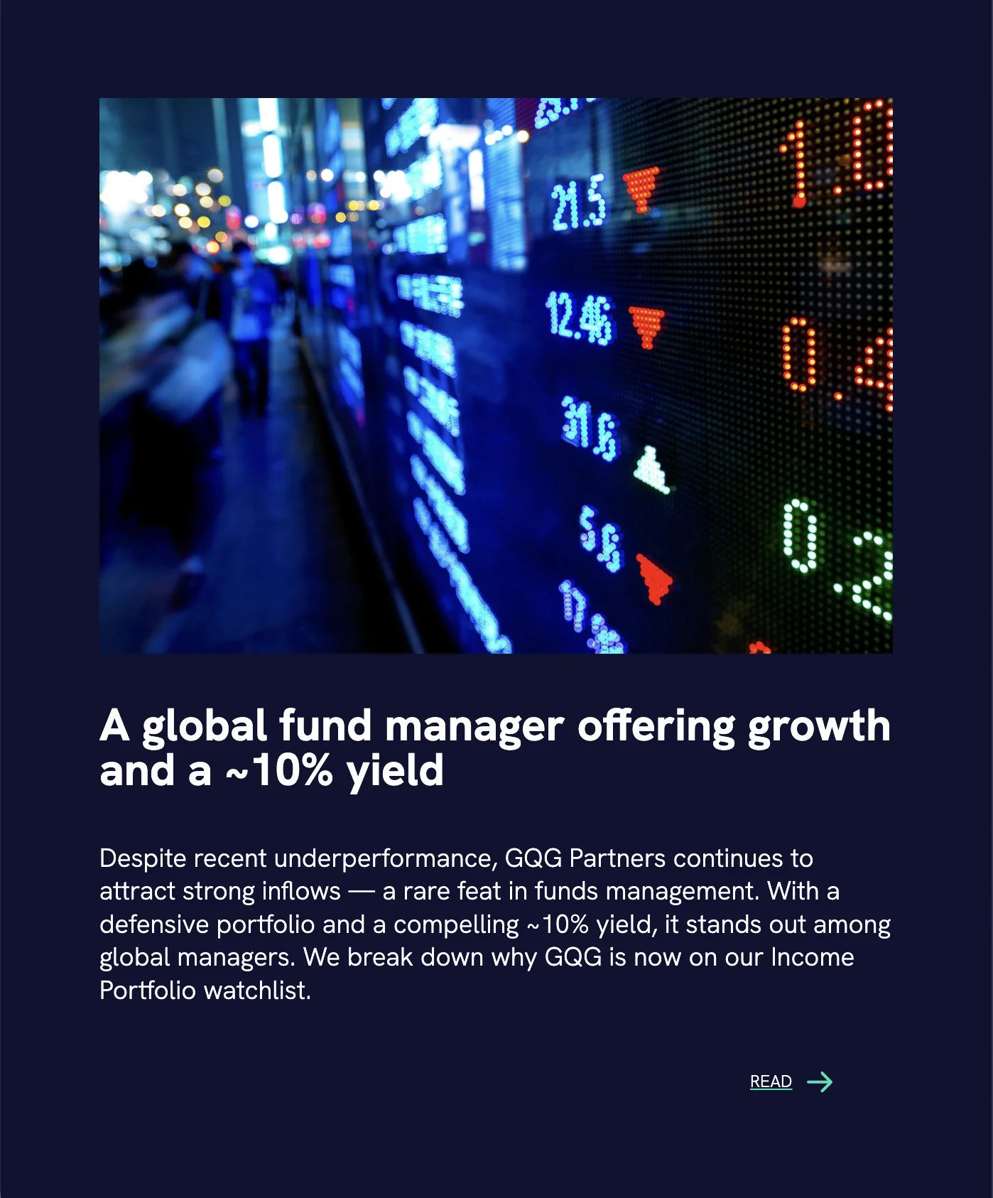 Insights — a global fund manager