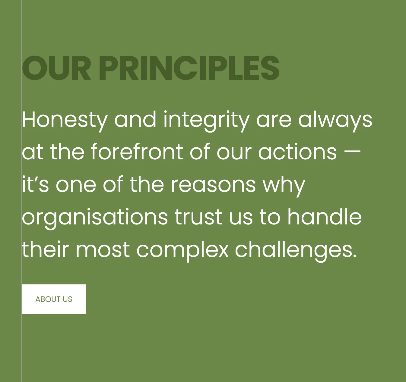 Our principles