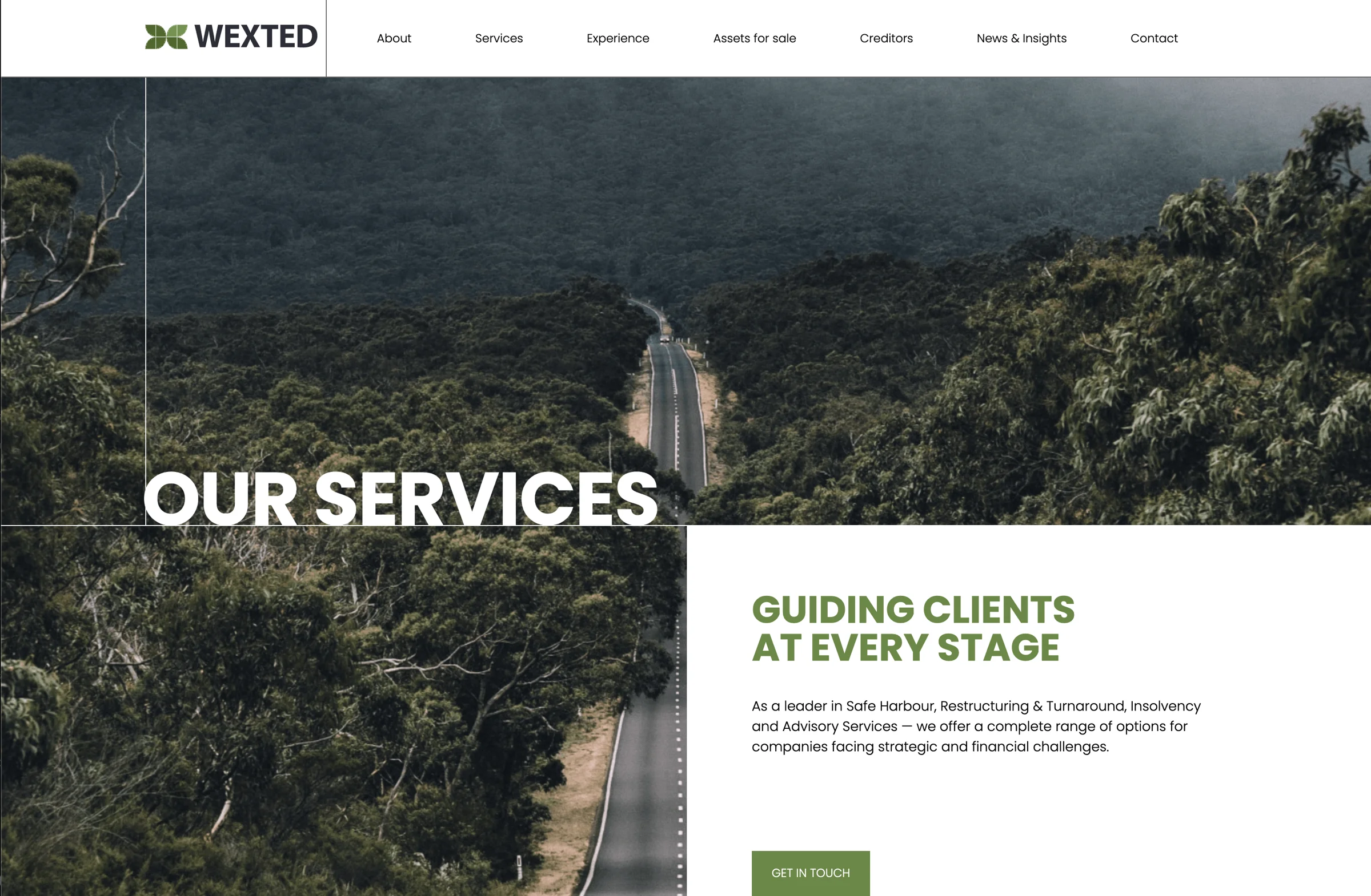 Our services — guiding clients at every stage